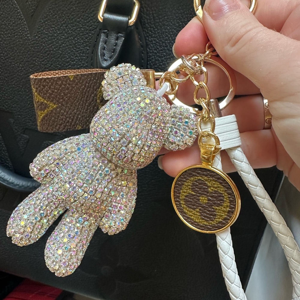 Handmade bling luxury keychain